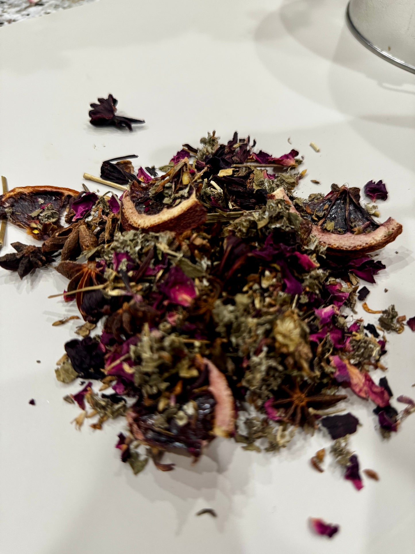 Crimson Kissed Tea (Hibiscus Blend)(beauty blend)