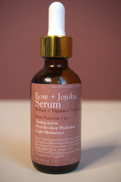 Rose & Jojoba Face & Body Revitalizing Serum