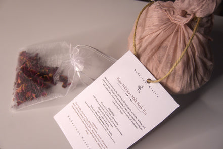 Rose Hibiscus Milk Bath Tea